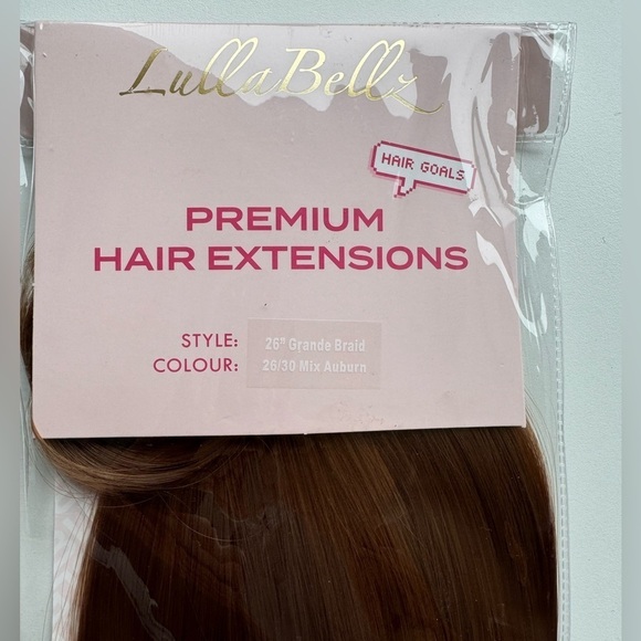 Lalla Bellz 26” Braiding Hair, Braiding Hair Extensions for Braids mix Auburn - Picture 4 of 7